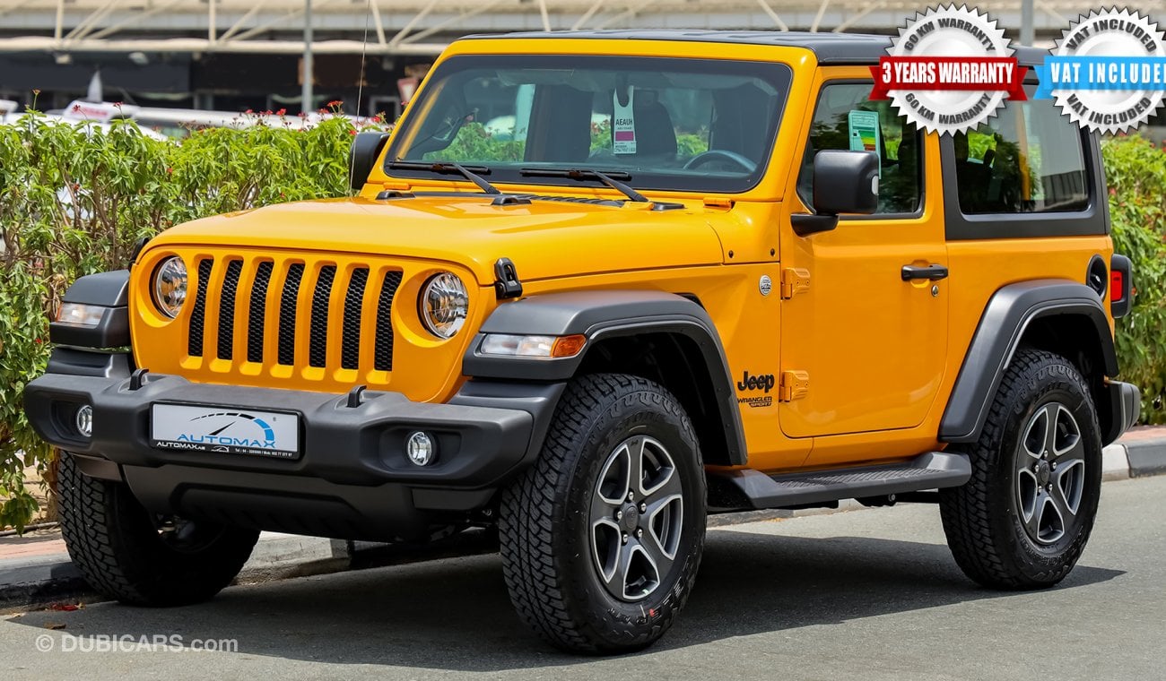 Jeep Wrangler Sport Plus V6 3.6L , 2021 , GCC , 0Km , W/3 Yrs or 60K Km WNTY @Official Dealer