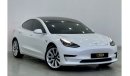 Tesla Model 3 Standard Plus Standard Plus 2020 Tesla Model 3 Standard Range Plus, Tesla Warranty-Full Service Hist