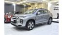 Mitsubishi ASX EXCELLENT DEAL for our Mitsubishi ASX ( 2020 Model ) in Grey Color GCC Specs