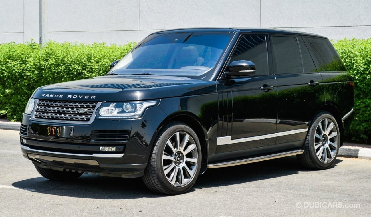 Land Rover Range Rover HSE / GCC Specifications