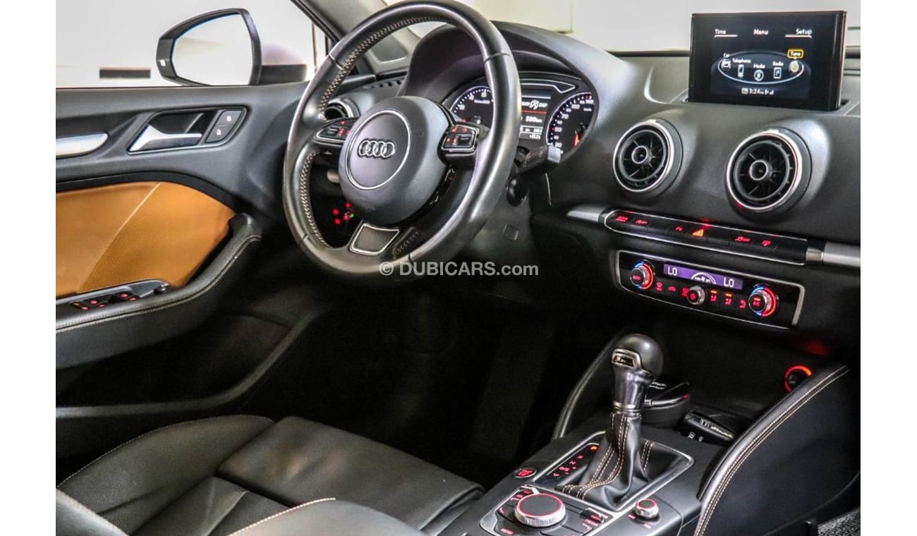 أودي A3 Audi A3 S-Line 2016 GCC under Warranty with Zero Down-Payment.