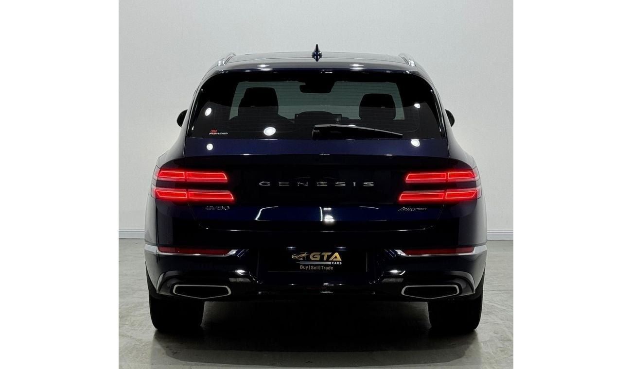 جينيسس GV80 Royal 3.5L AWD 2022 Genesis GV80, 2027 Genesis Warranty + Service Pack, Full Options, Low Kms, GCC