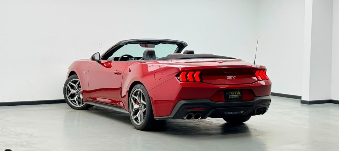 Ford Mustang GT PREMIUM 2024 Ford Mustang GT Premium Convertible, 2029 Ford Warranty + Service Package, Very Low Km, GCC