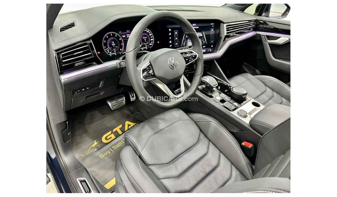 Volkswagen Touareg 2023 Volkswagen Touareg R-Line, Oct 2027 VW Warranty, Oct 2026 VW Service, Fully Loaded, GCC
