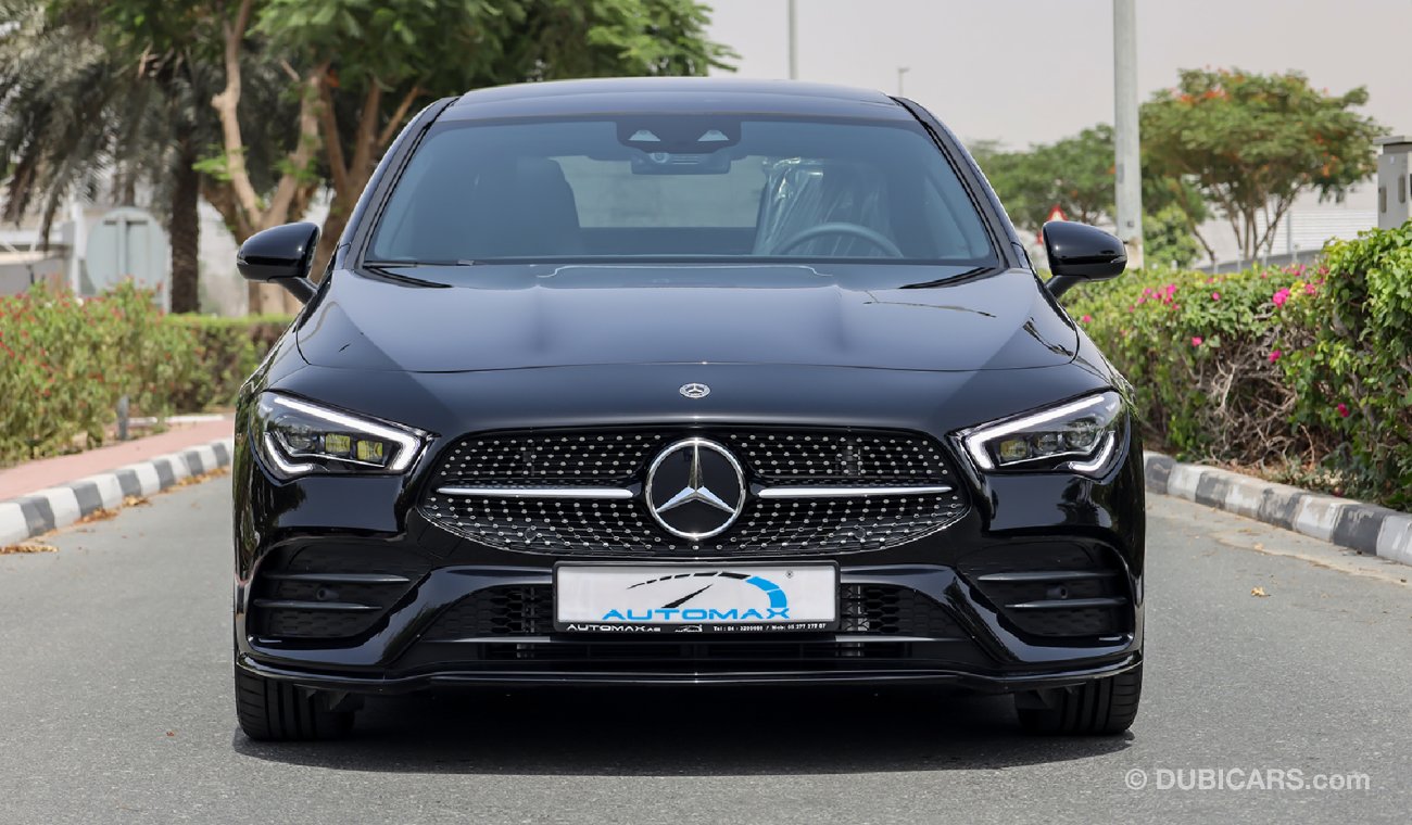 مرسيدس بنز CLA 200 AMG Night Package , 2022 GCC , 0Km , (ONLY FOR EXPORT)