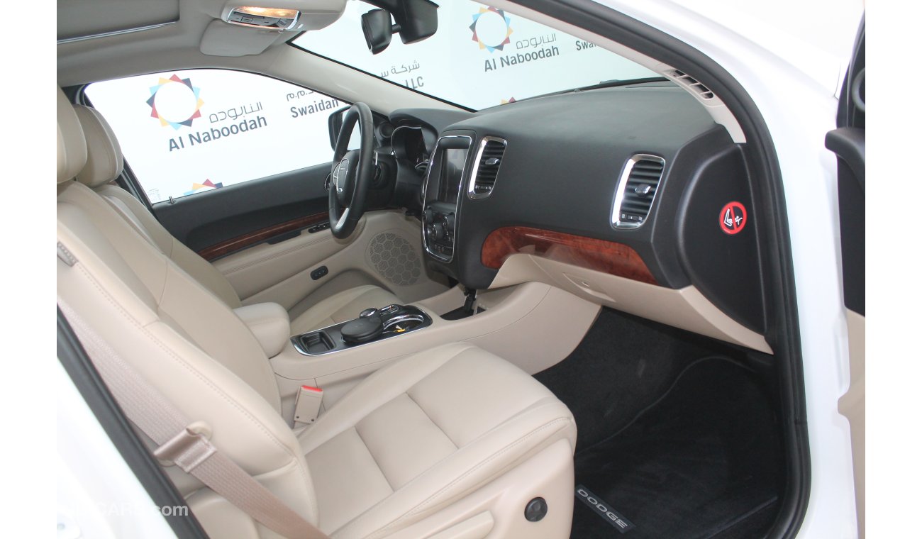 دودج دورانجو 3.6L V6 AWD 2015 GCC DEALER WARRANTY