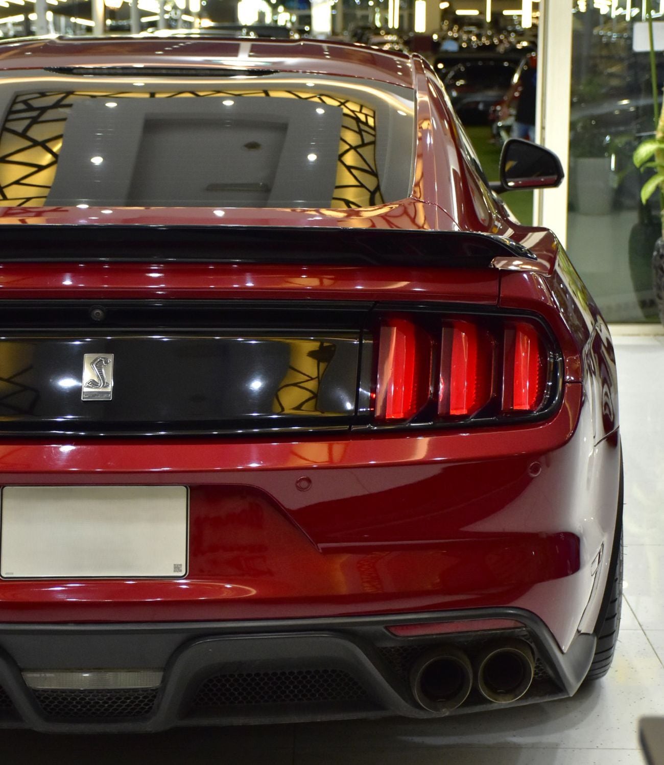 Ford Mustang EXCELLENT DEAL for our Ford Mustang SHELBY GT350 ( 2017 Model ) in Red Color GCC Specs