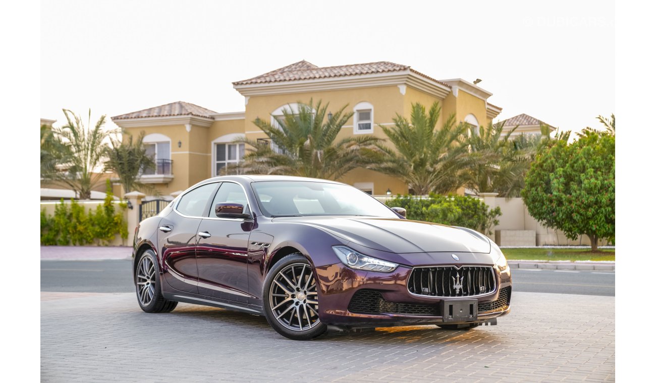 Maserati Ghibli | 1,841P.M | 0% Downpayment | Full Option |  Immaculate Condition