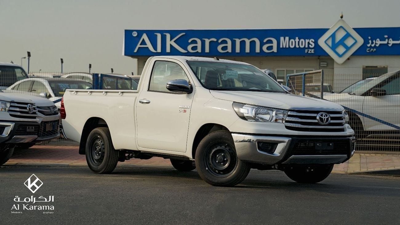Toyota Hilux Hilux 2.4L GL | D-4D | Single Cabin | 6-Speed Manual | GCC | Power Windows & Mirrors