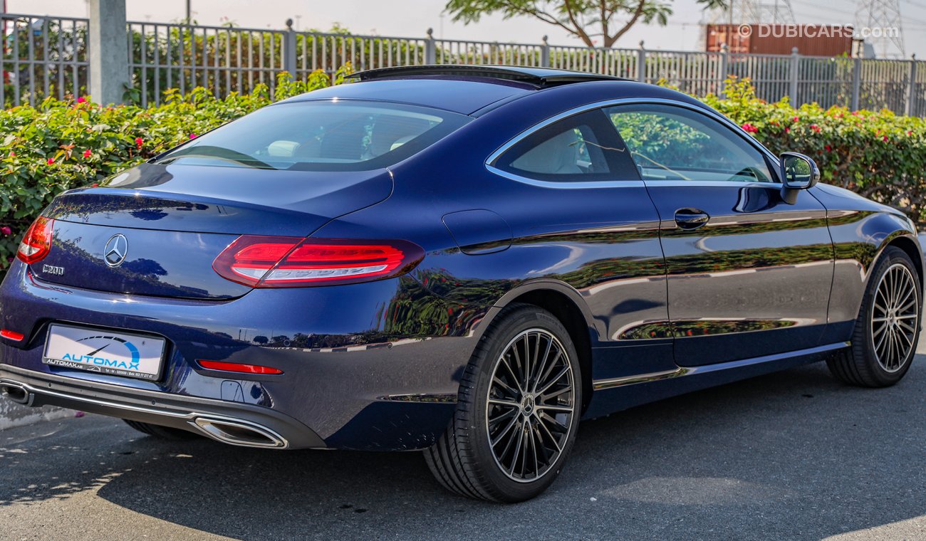 Mercedes-Benz C 200 Coupe 2020  AMG , GCC 0km W/3Yrs or 100K KM warranty + 3Yrs or 50K KM Service.