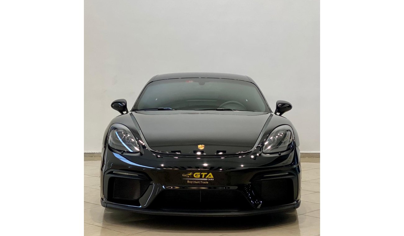 Porsche Cayman GT4 2020 Porsche GT4 Black Edition, Porsche warranty till 12/2022 Full-Service History, GCC