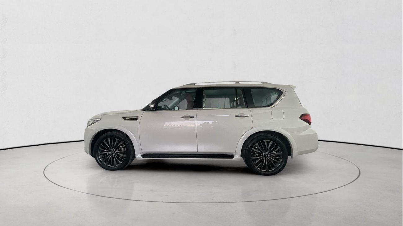 إنفينيتي QX80 LUXURY PROACTIVE 5.6 8STR 4WD AUTO LUXE PROACTVE TOW | شامل الضمان | 0 ﺪﻔﻋﺓ ﺃﻮﻟﻯ