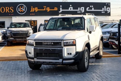 Toyota Prado First Edition Toyota Land Cruiser Prado (TJA250) – 2.4L SUV 4WD – 5 Door – 2025 Model – White Color