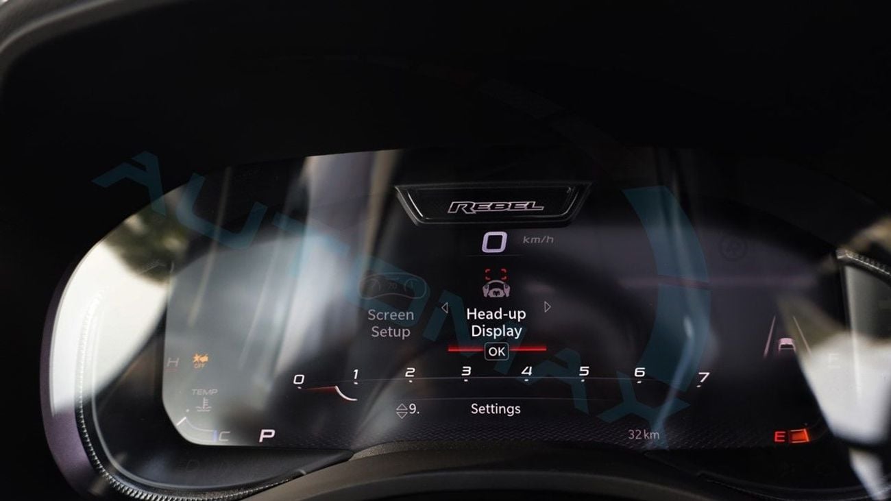 RAM 1500 (For Export , НА ЭКСПОРТ) REBEL X 4X4 3.0TT HURRICANE 2025 GCC Без пробега