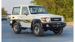 تويوتا لاند كروزر هارد توب LC71 with Rear Camera, Display, Winch, Leather Seats, Air Compressor 70th Anniversary Edition For Ex