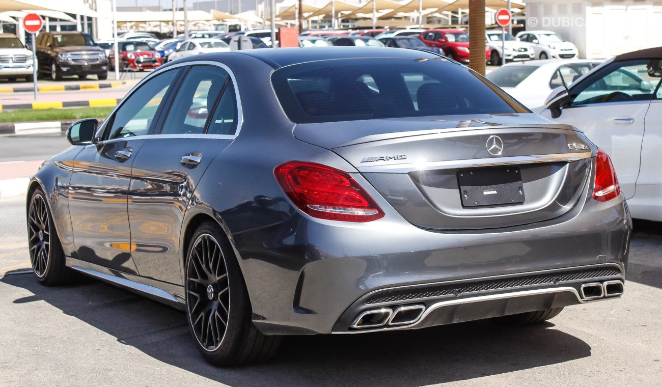 Mercedes-Benz C 63 AMG S، One year free comprehensive warranty in all brands.