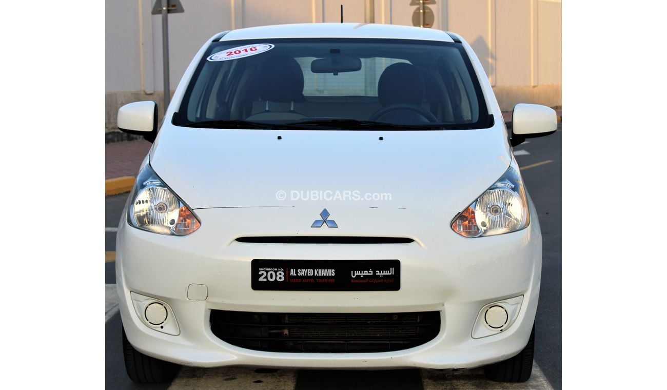 Mitsubishi Mirage Mitsubishi Mirage 2016 GCC in excellent condition, without accidents, very clean inside and out