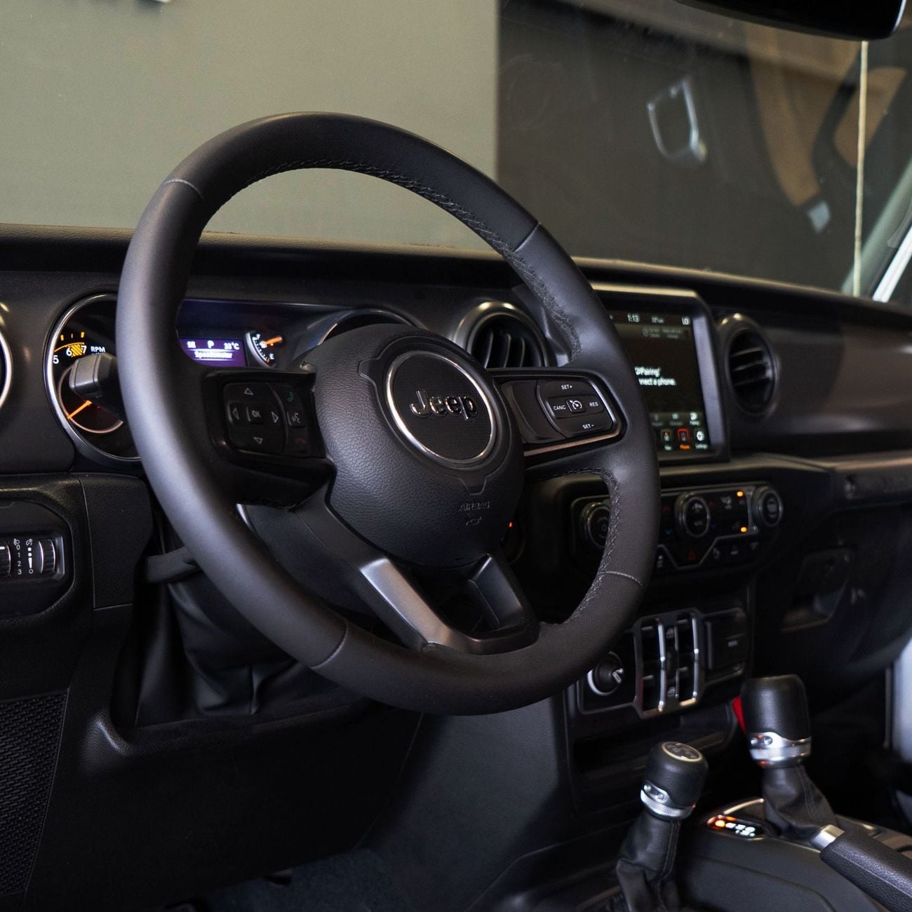 Jeep Wrangler Unlimited Sport 3.6L A/T AED 2,490 P.M • 0% Downpayment • Jeep Wrangler Sport Unlimited • 1 Year War