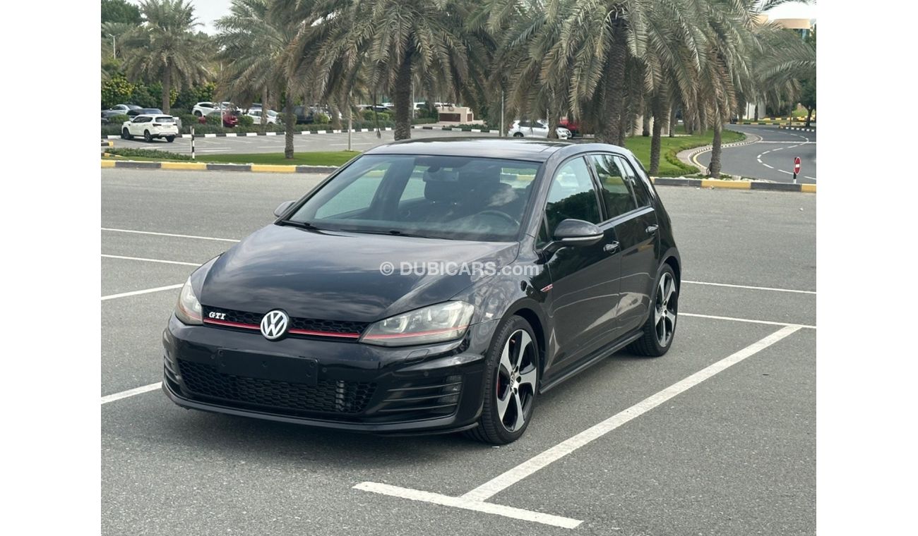 Volkswagen Golf GTI MODEL 2015 GCC CAR PREFECT CONDITION INSIDE AND OUTSIDE FULL FULL OPTION PANORAMIC ROOF LEATHER