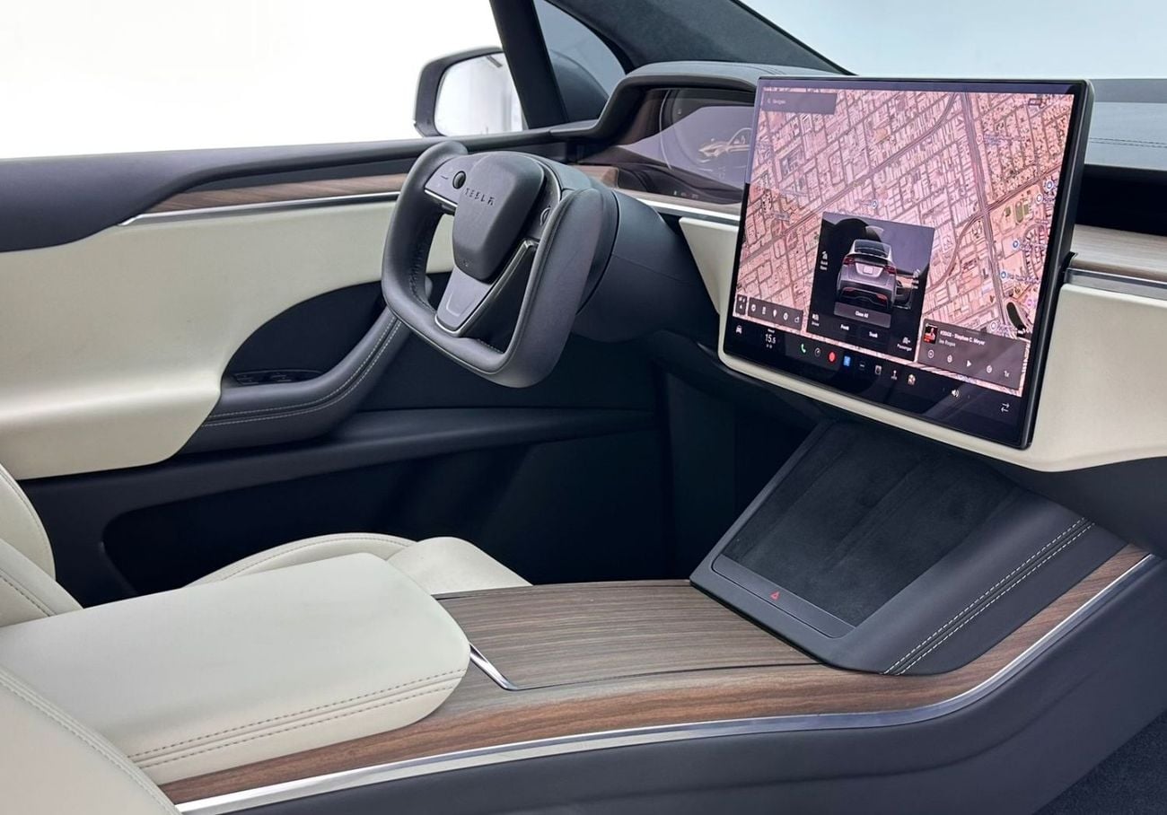 Tesla Model X 2025 Tesla Model X Long Range, 03/2029 Tesla Warranty, Tesla Full Service History, GCC