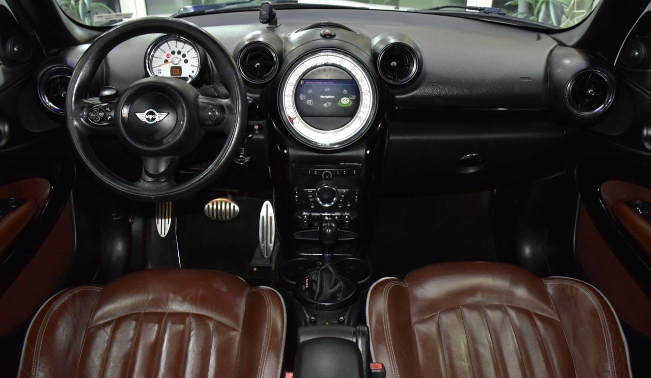 ميني كوبر إس بايسمان EXCELLENT DEAL for our Mini Paceman Cooper S ( 2013 Model ) in White Color GCC Specs