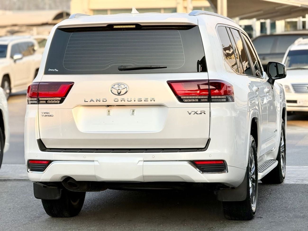 Toyota Land Cruiser VXR Toyota Landcruiser VXR Model 2024 Twin Turbo White Inside Red Interior Full Option petrol