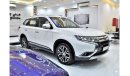 ميتسوبيشي آوتلاندر EXCELLENT DEAL for our Mitsubishi Outlander 4WD V6 ( 2016 Model ) in White Color GCC Specs