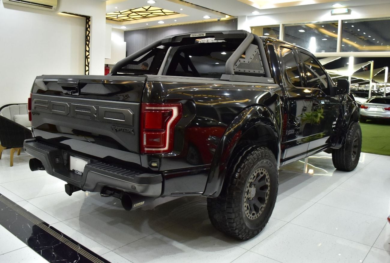 Ford F 150 Raptor EXCELLENT DEAL for our Ford F-150 Raptor ( 2019 Model ) in Black Color GCC Specs