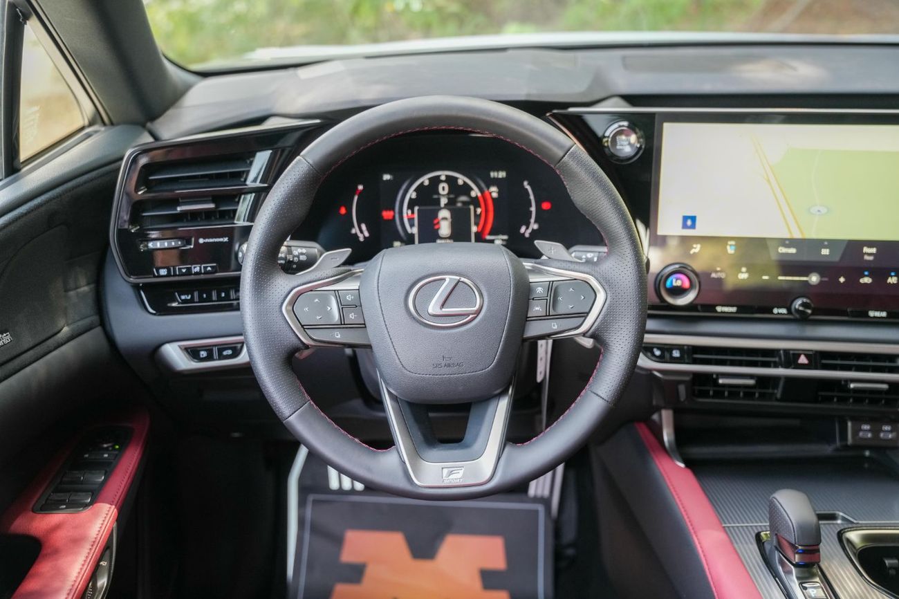 Lexus RX350 2024 LEXUS RX350 2.4 AWD F DPORT WHITE | ( BLACK - RED )