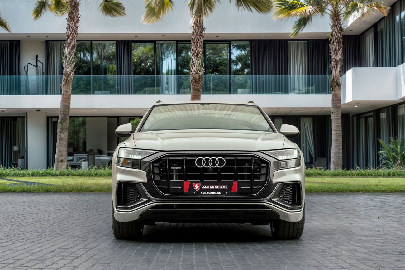 Audi Q8 Q8 55 TFSI Quattro S-Line | 4,407 P.M | 0% Downpayment | Service Contract! | Ramadan Offer!