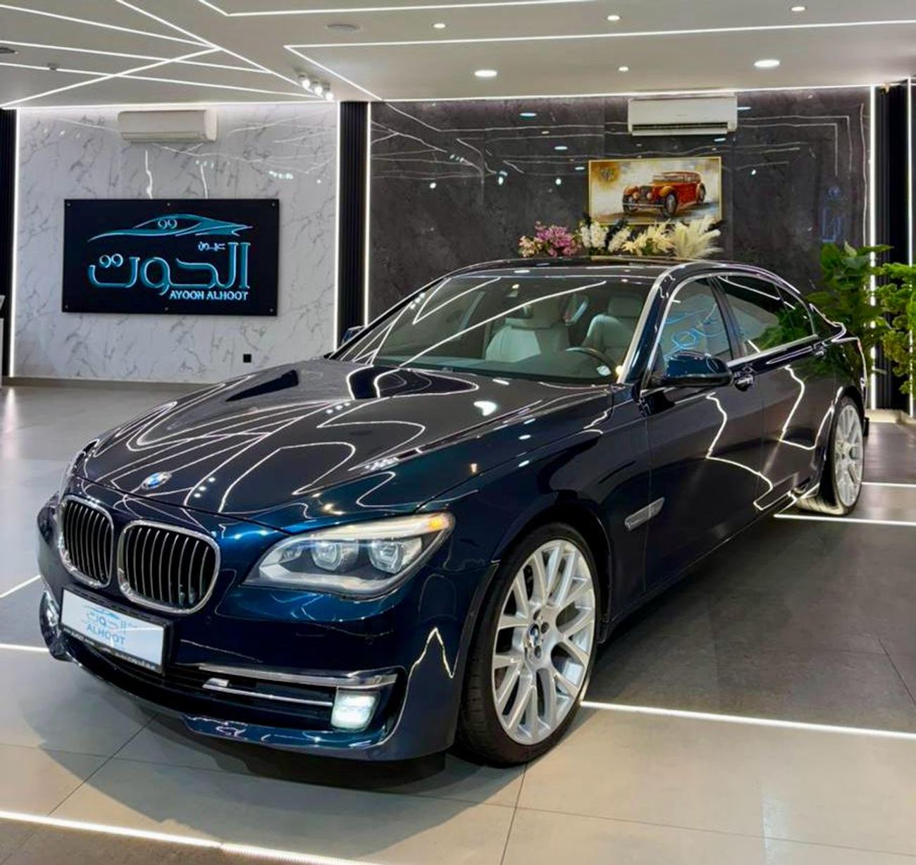BMW 730Li Exclusive 4.0L ELITE BMW 730Li V6 || GCC II POWERFUL ENGINE II TOP RANGE || REAR SCREENS