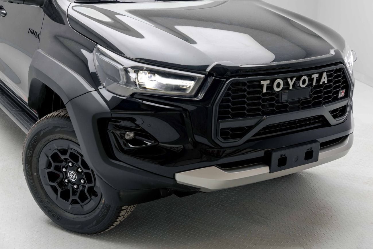 تويوتا هيلوكس GR SPORT 2.8L Diesel - Attitude Black Inside GRS Black | Export Only