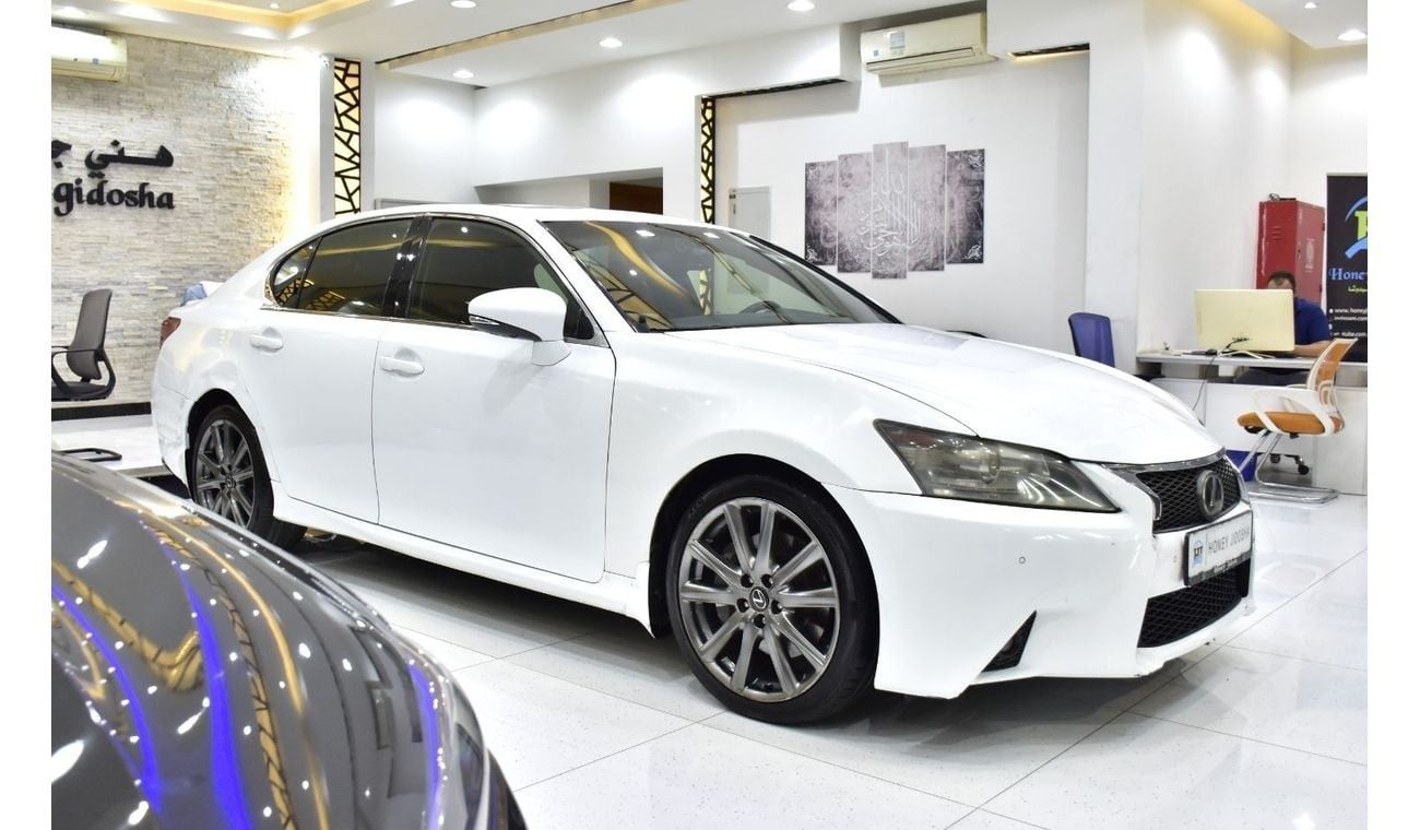 Lexus GS350 EXCELLENT DEAL for our Lexus GS350 F-Sport ( 2015 Model ) in White Color GCC Specs