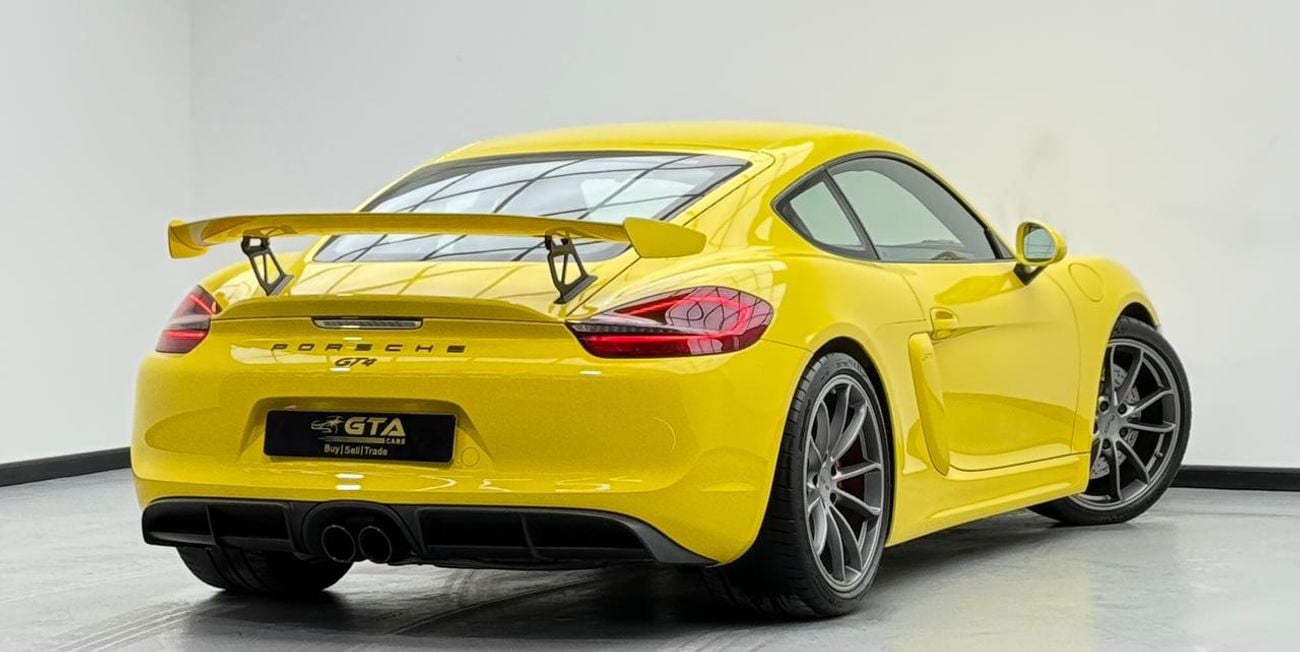 Porsche Cayman 2016 Porsche Cayman GT4 ,Full Porsche Service History ,Excellent Condition ,GCC