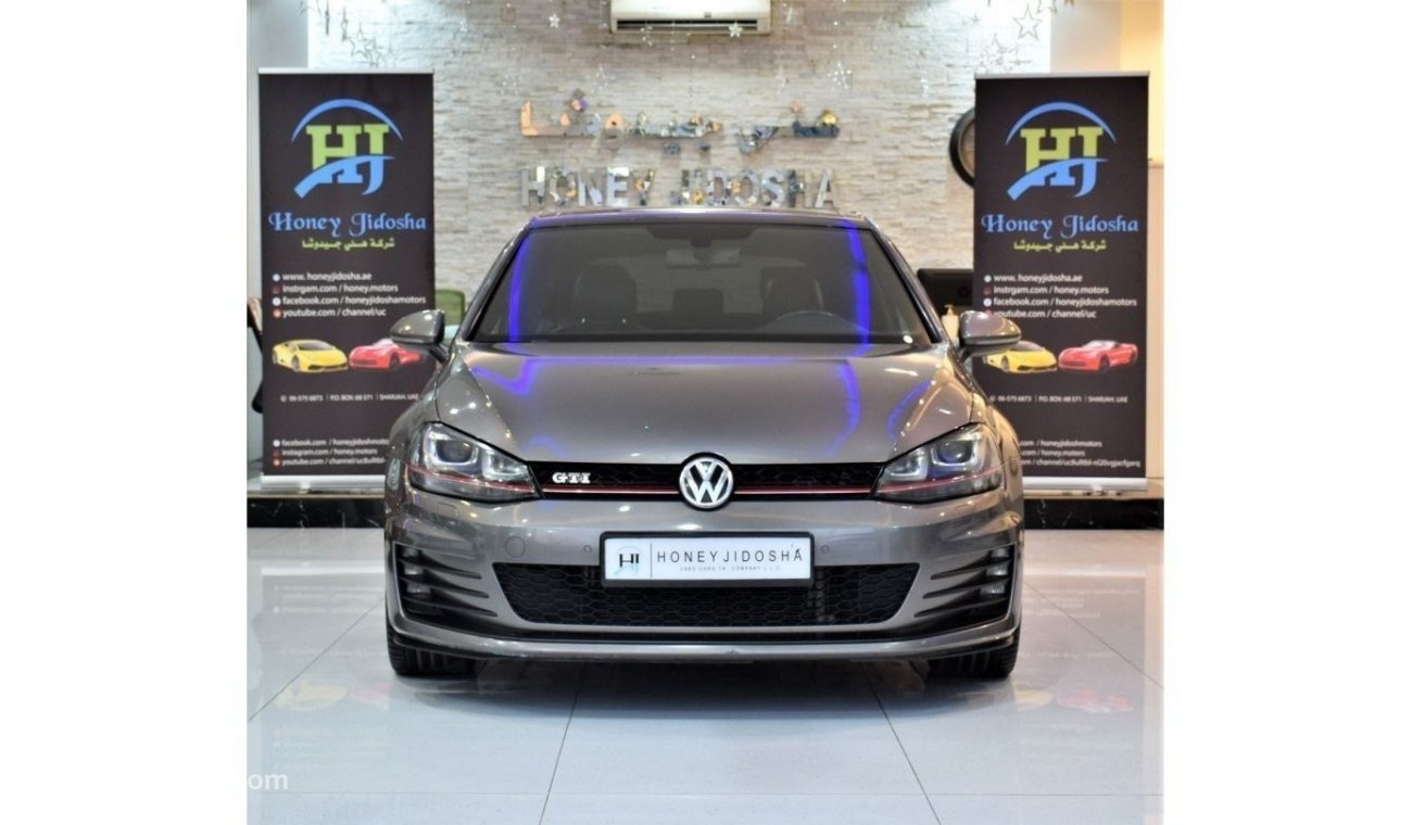 Volkswagen Golf Volkswagen GTi 2016 Model!! in Grey Color! GCC Specs