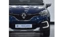 رينو كابتور EXCELLENT DEAL for our Renault Captur ( 2018 Model ) in Blue & White Color GCC Specs