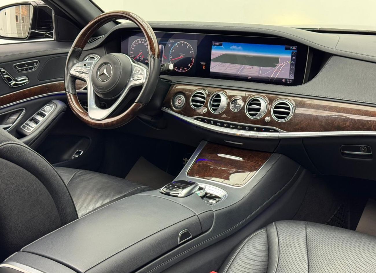 مرسيدس بنز S 450 Std 3.0L 2019 Mercedes-Benz S450 AMG, Mercedes Service History, 1 Year Warranty, Excellent Condition