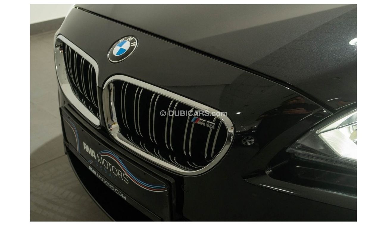 BMW M6 2015 BMW M6 Gran Coupe / Full BMW Service History
