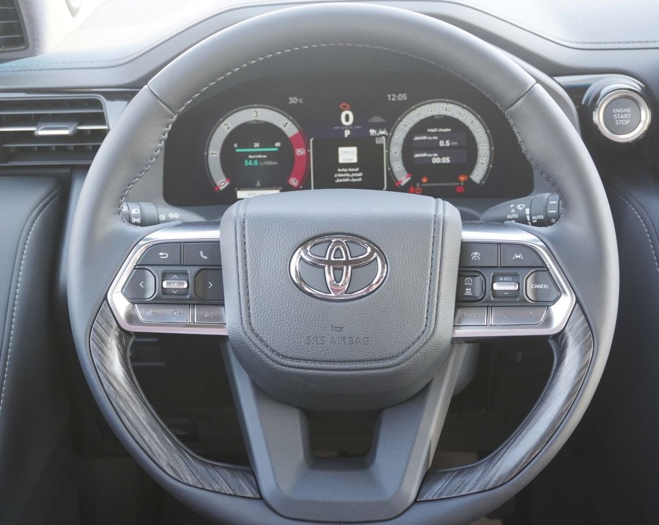 تويوتا لاند كروزر VXR 3.3 TDSL A/T (SIDE STEP, HEAD-UP DISPLAY, 360 CAMERA)