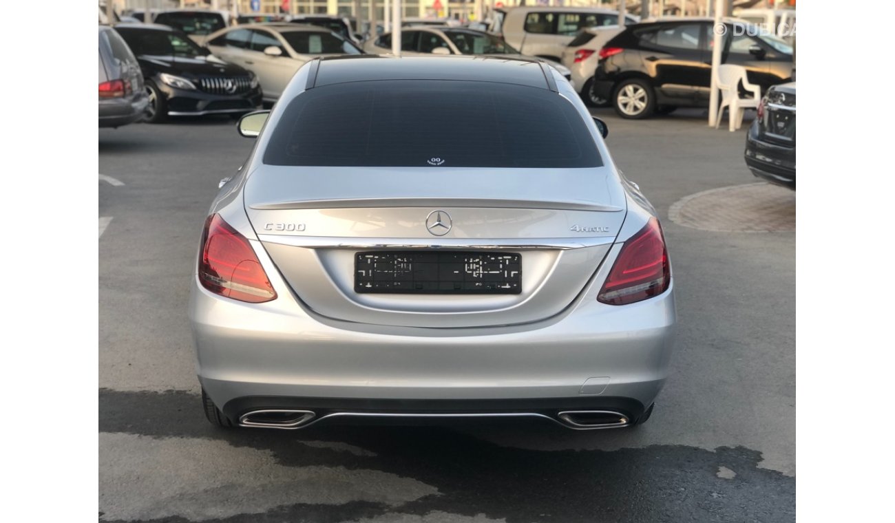 Mercedes-Benz C 300 Mercedes benz C 300 model 2017 car full option panoramic roof leather seats navigation Bluetooth se