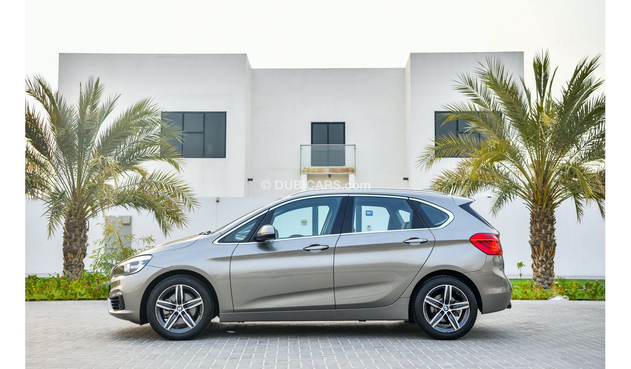 BMW 218i Active Tourer - Sat Nav, Panoramic Sunroof! Full BMW Service History - AED 1,253 Per Month - 0% DP