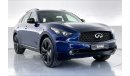 Infiniti QX70 Sport Luxury | 1 year free warranty | 0 down payment | 7 day return policy