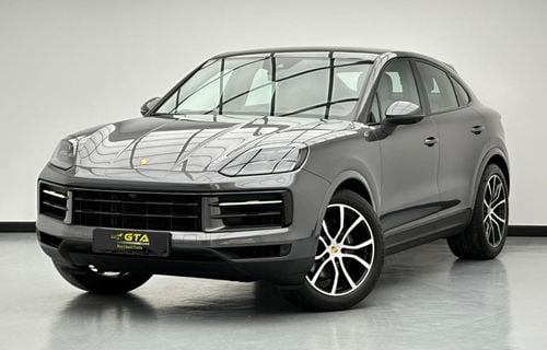 Porsche Cayenne Base Coupe 2024 Porsche Cayenne Coupe, Feb/2027 Porsche Warranty, Porsche Full Service History, GCC