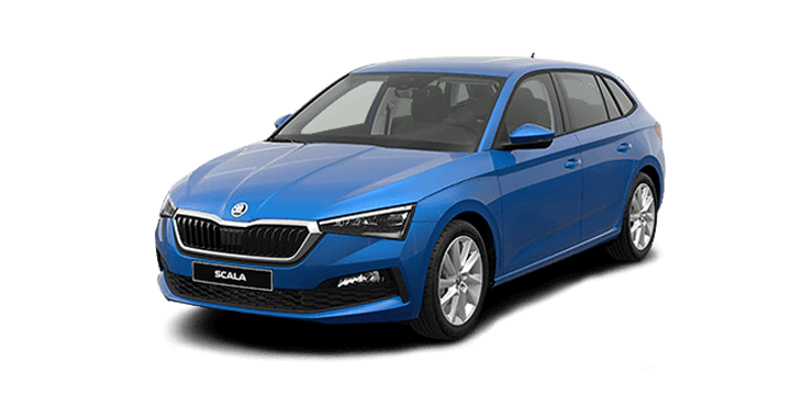 Skoda Scala cover - Front Left Angled