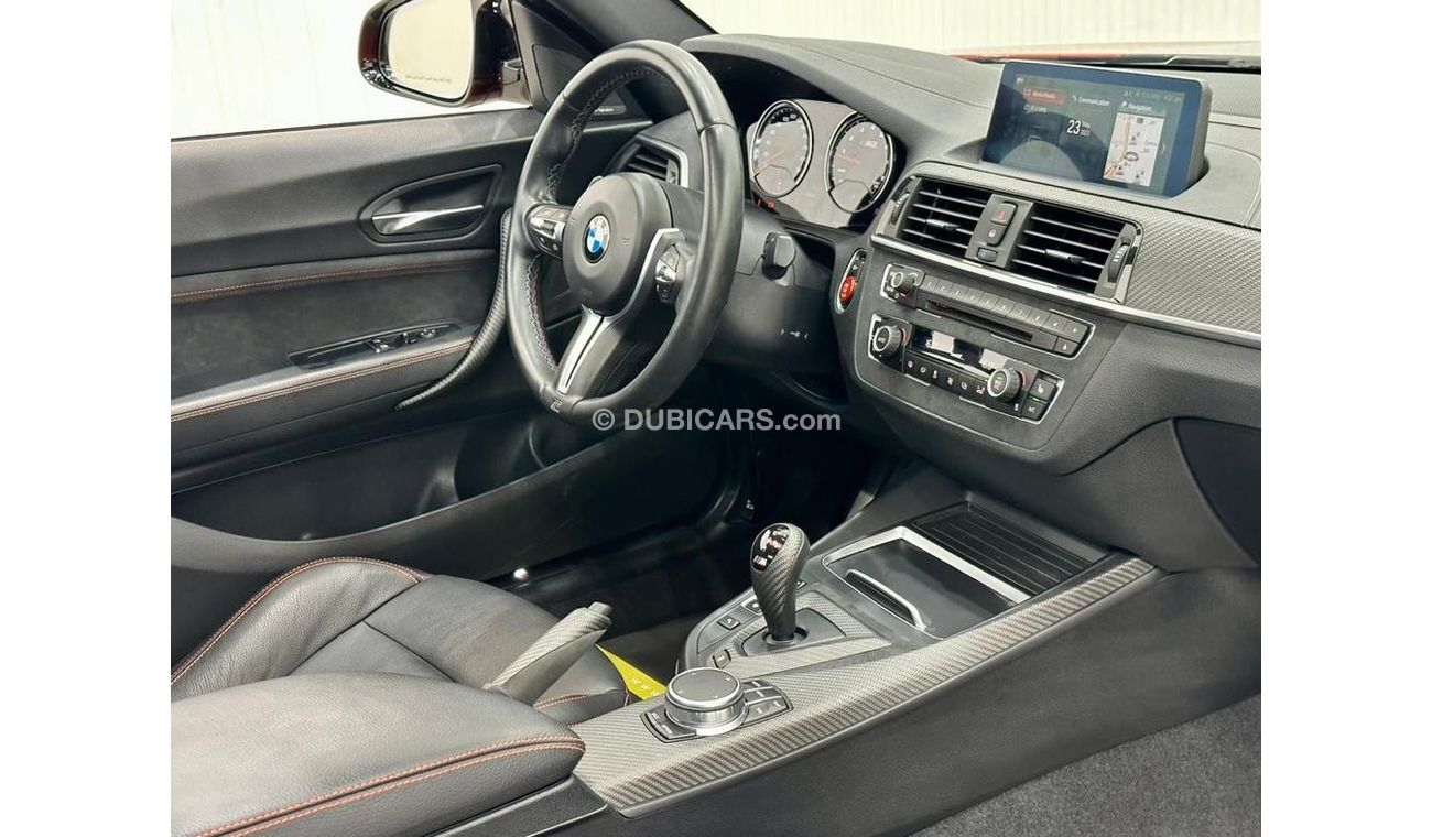 بي أم دبليو M2 2019 BMW M2 Competition, 2026 April BMW Warranty+Service Contract, Full Service History, Low Kms,GCC