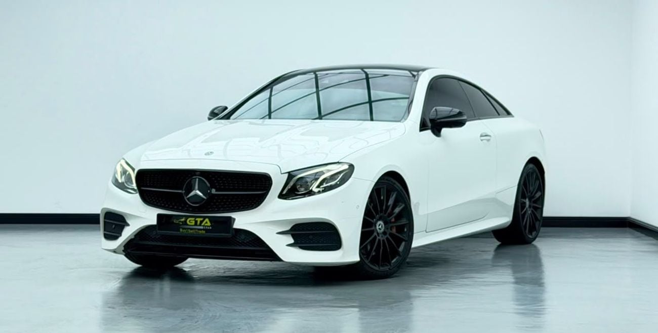 مرسيدس بنز E300 2019 Mercedes-Benz E300 Coupe, 1 Year Warranty Unlimited, Full Service History, Excellent Condition,