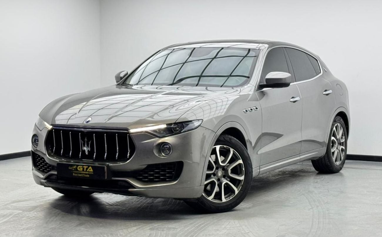 Maserati Levante Std 3.0L (345 HP) 2017 Maserati Levante, Full Maserati Service History, Excellent Condition, GCC