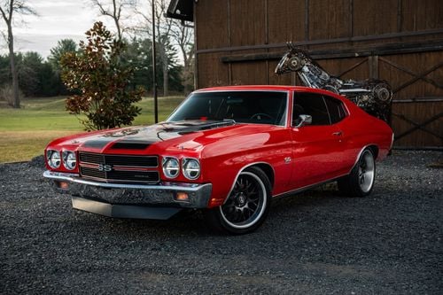 Chevrolet Chevelle Chevy Big Block V8, Ridetech Suspension Pro Touring Restomod