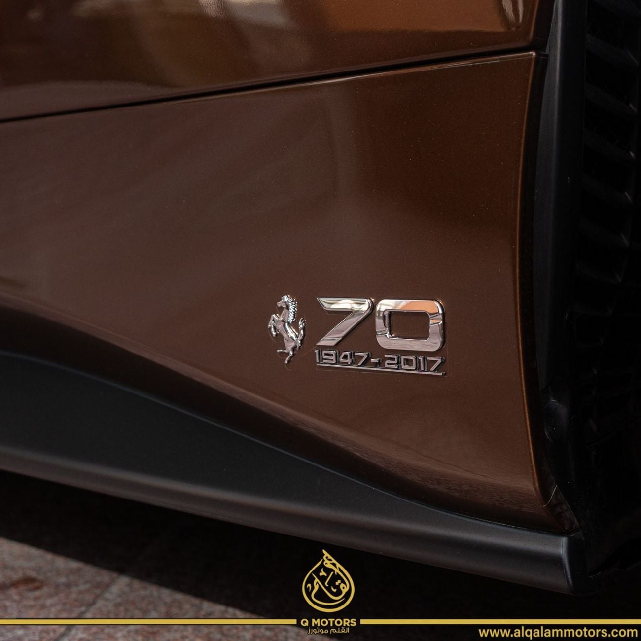 فيراري 488  2018 FERRARI 488 ( TAILOR MADE ) ( 1 OF 1 ) 70th Anniversary GCC DONE ONLY 600KM