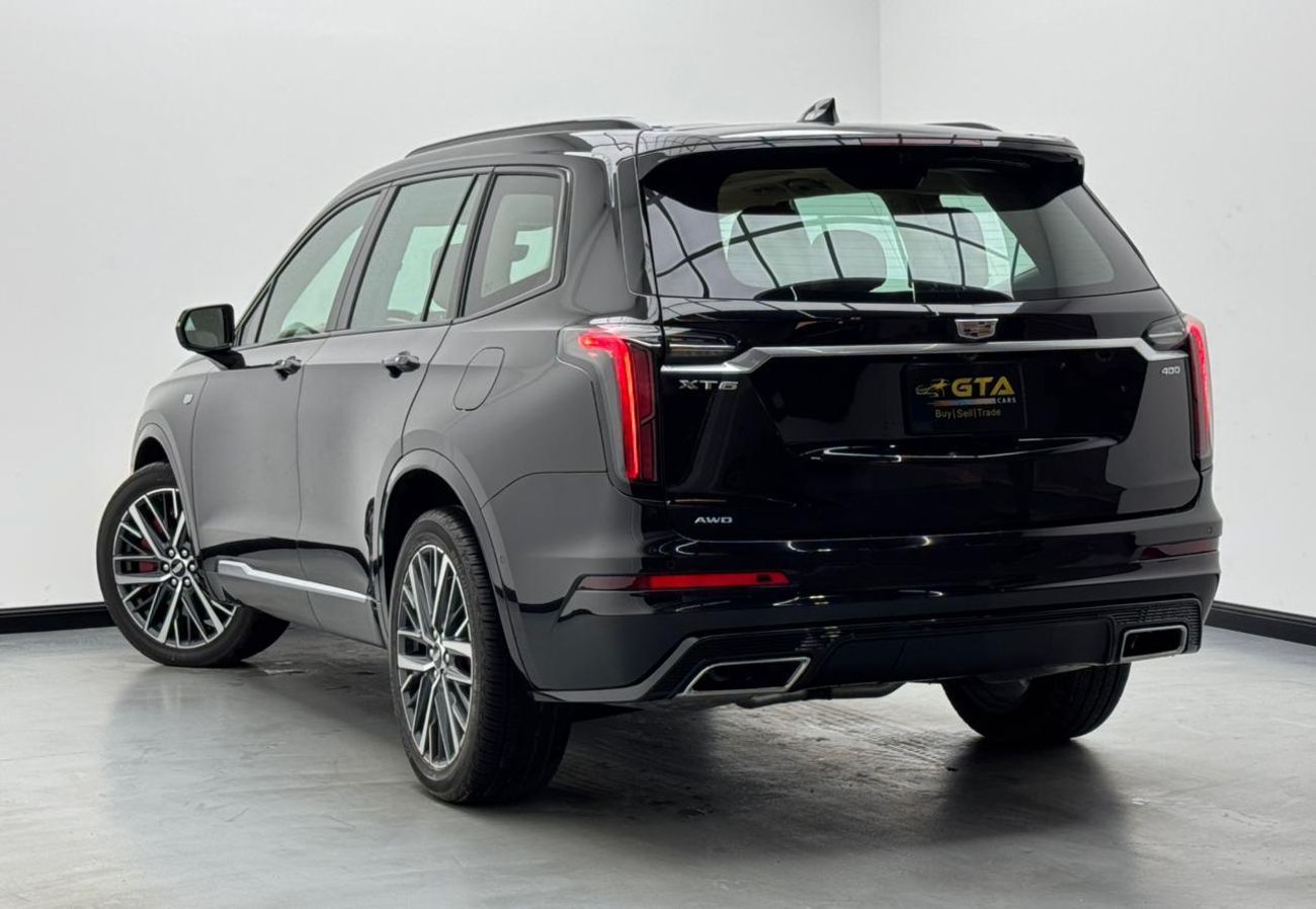 كاديلاك XT6 Sport 3.6L 2024 Cadillac XT6 Sport, 2027 Cadillac Warranty, 2028 Cadillac Service Pack, GCC